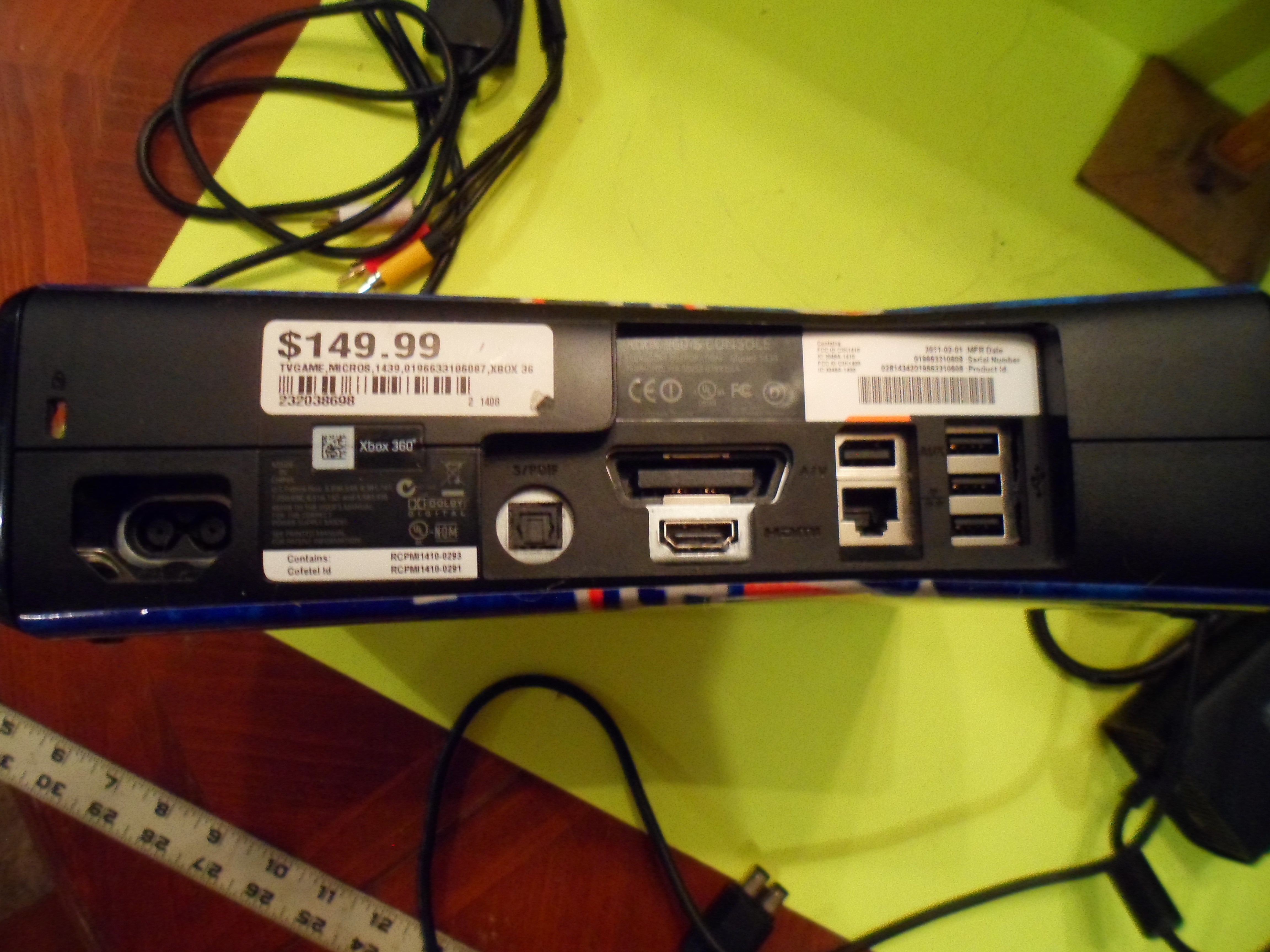 lot 48 image: 4G XBox 360