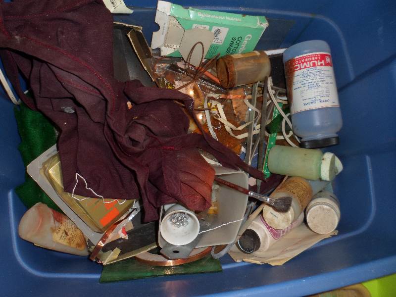 lot 58 image: Stained Glass & Handyman Lot