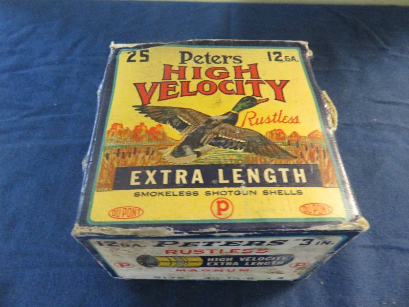 lot 66 image: Peters High Velocity Shotgun Shells