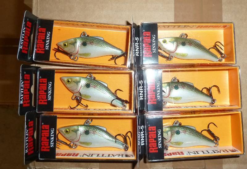 Qty 36 new Rapala RNR-05 Shad Rattl...