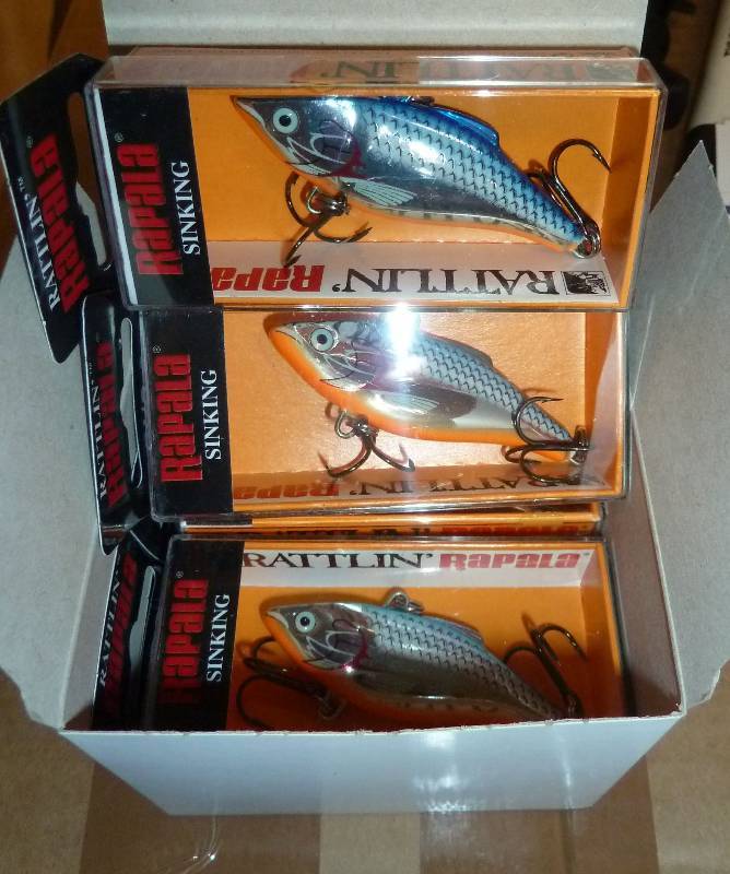 Qty new 36 Rapala RNR-05 Silver Blu...