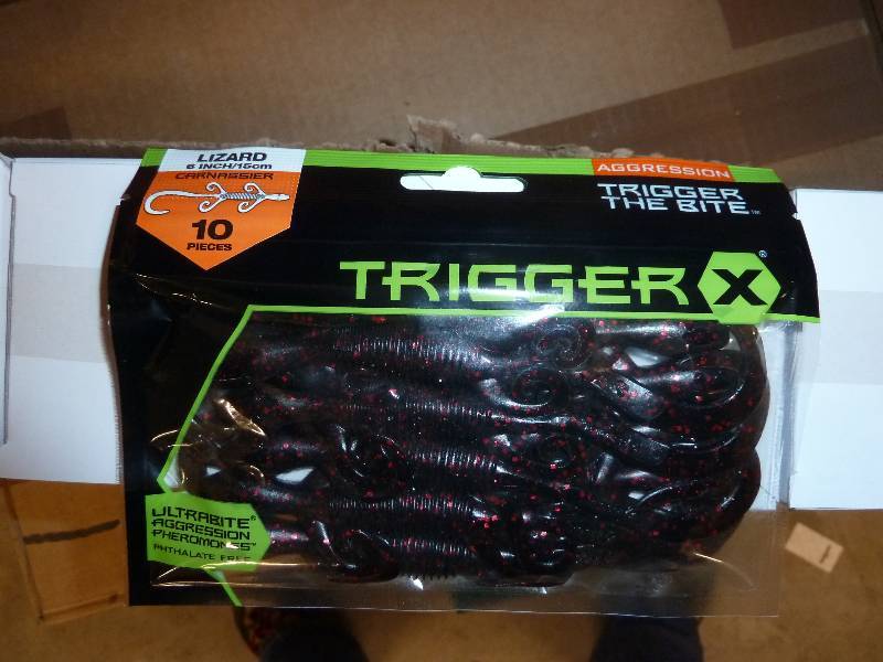 Qty 48  Rapala TriggerX plastic bai...