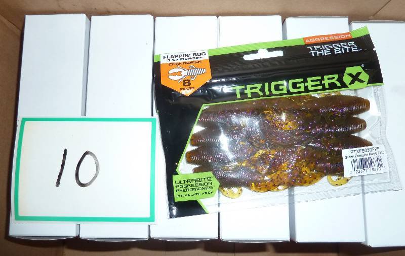 Qty 48  Rapala TriggerX plastic bai...