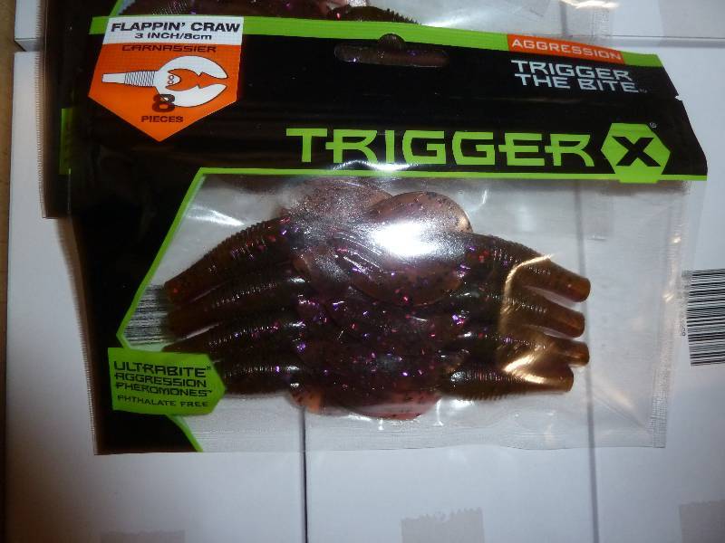 Qty 48  Rapala TriggerX plastic bai...