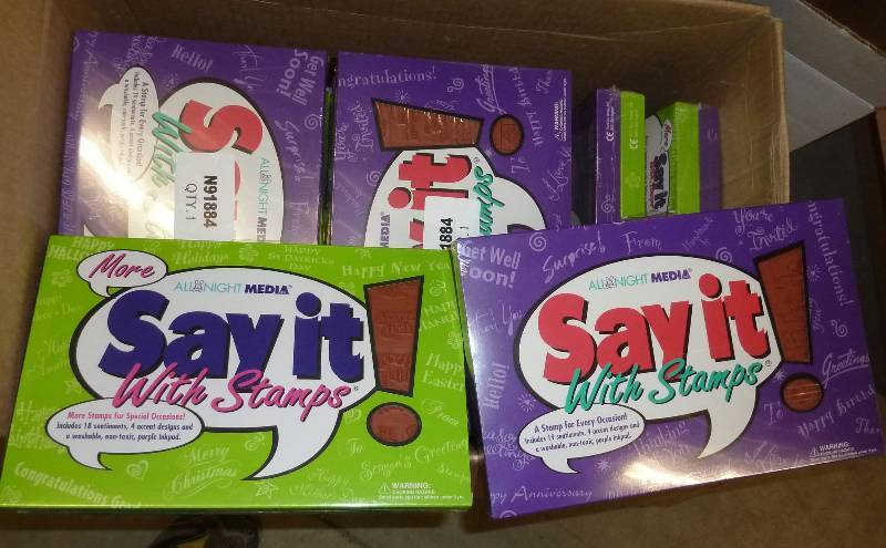 48 sets of stamps for card making (...
