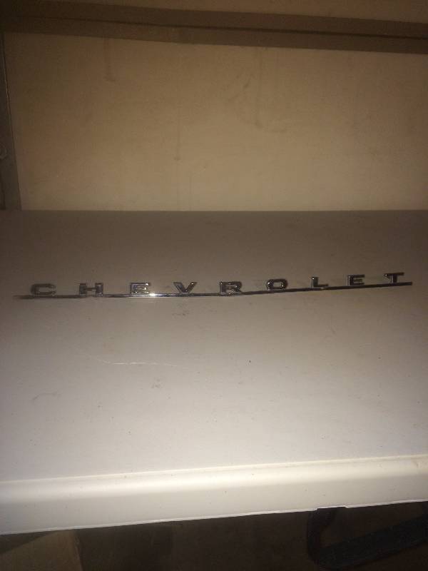 1962 Chevrolet Rear Script