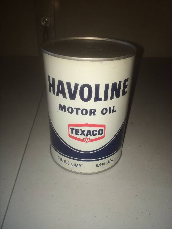 Havoline Oil Can