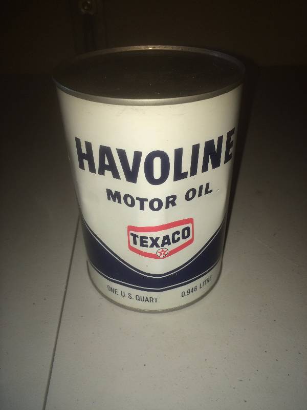 Havoline Oil Can