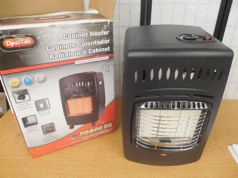 18K BTU Propane Cabinet Gas Portable Heater