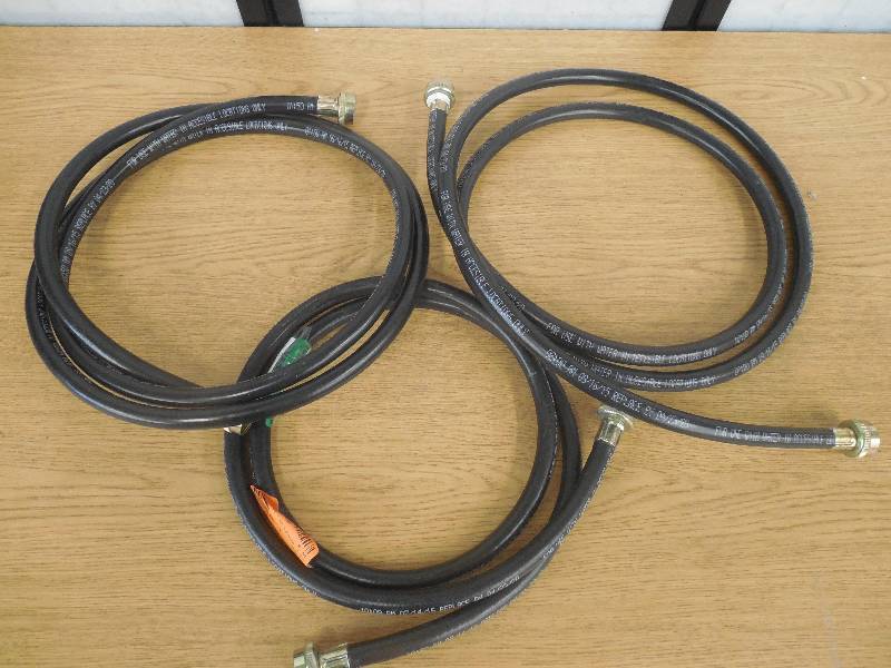 (3) Washing Machine Garden Hose