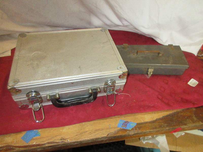 lot 101 image: 2 METAL BOXES