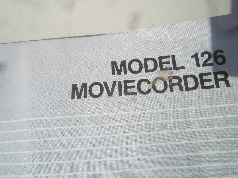 REALISTIC- MOVIE RECORDER WITH MICROPHONES ETC.