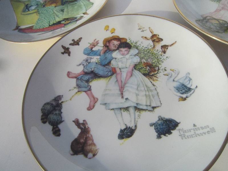 NORMAN ROCKWELL PLATES