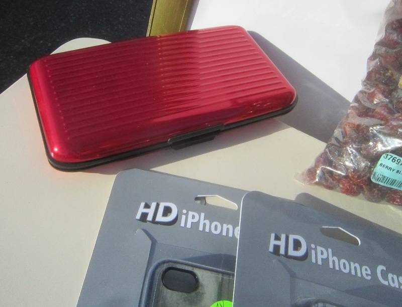 NEW CREDIT CARD HOLDERS, PHONE CASES, LABELS, MISC