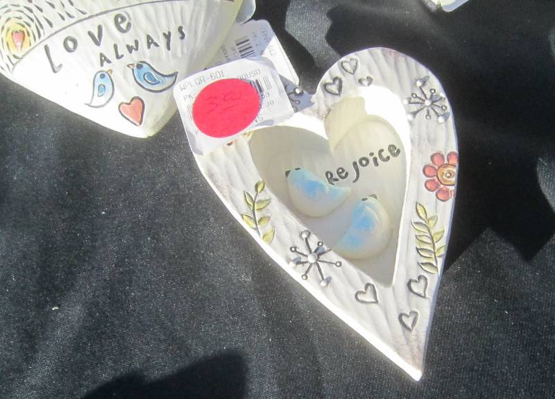 NEW-CROSS, STATUE, COVERED BOX, WALL HANGING, HEARTS