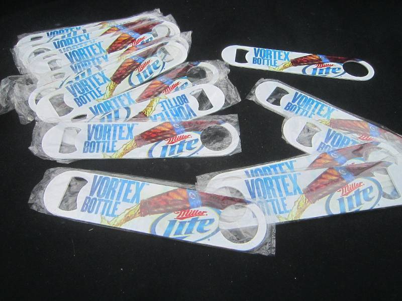 NEW-8 MILLER LITE BOTTLE OPENERS