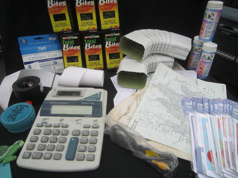NEW - 14 PACKS OF LABELS, ADDING MACHINE, FISHING MAPS, ETC