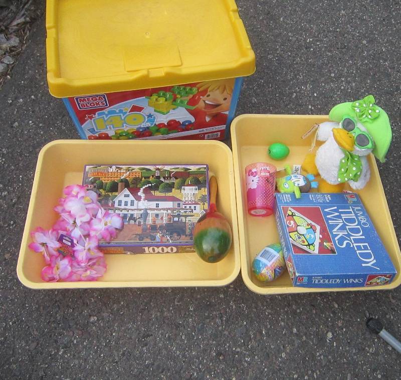 GAMES, MARACAS, PUZZLE, DUCK, HELLO KITTY GLASS