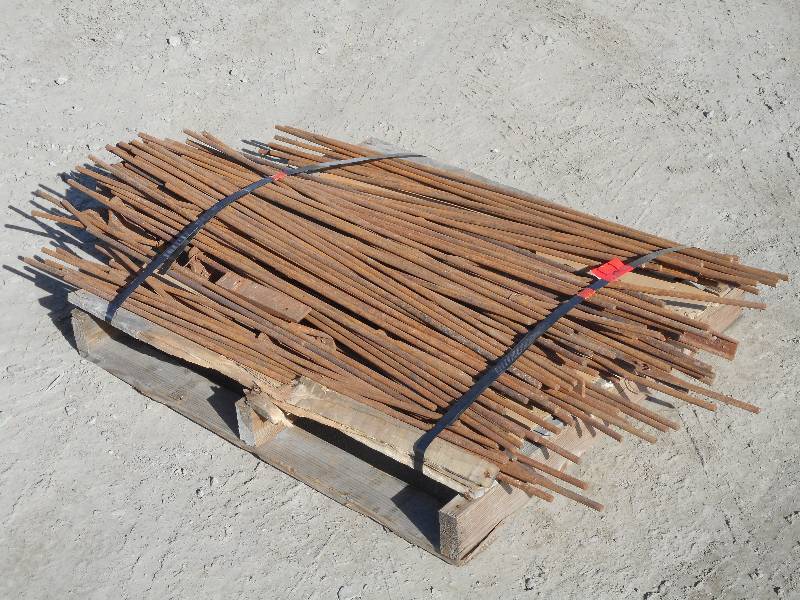 lot 3 image: Pallet Lot Of Antique 12x48 Stee...