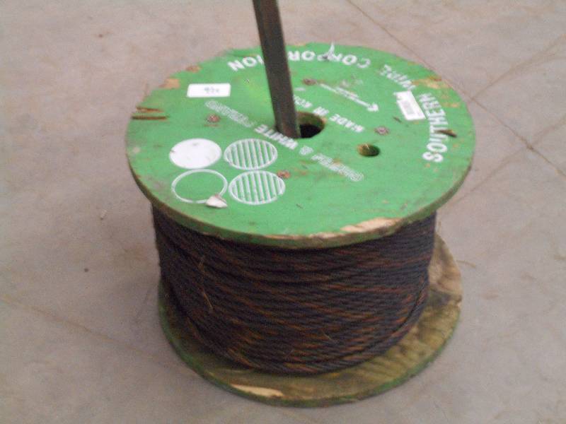 lot 46 image: Near Full Spool Of Industrial Greaa...