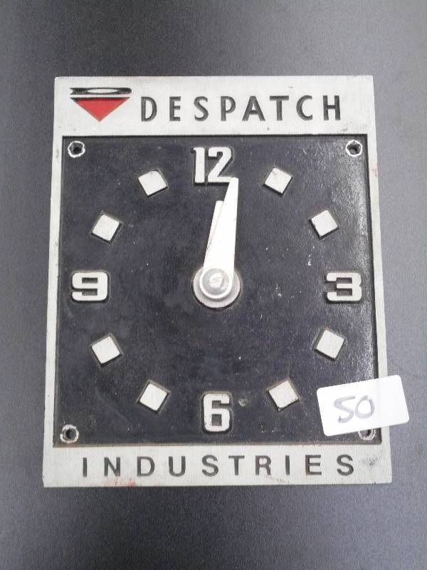 lot 50 image: 8x12 Despatch Industrias Carved A...