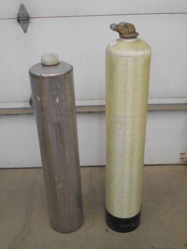 lot 57 image: Lot Of (2) Water Filter Tanks ...