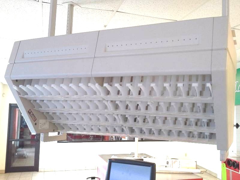 lot 37 image: Ceiling Mount Cigarette Dispenser