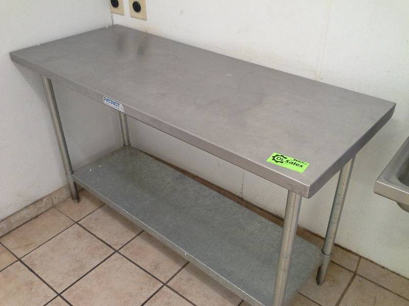 lot 38 image: Stainless Steel NSF Table