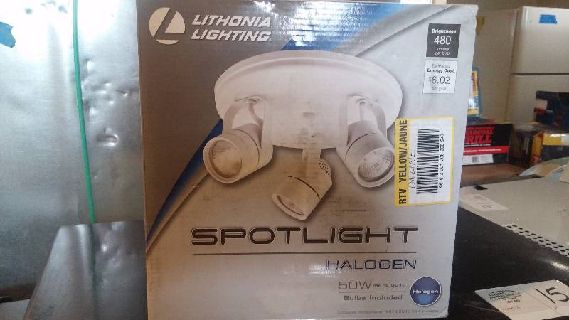 lot 33 image: Lithonia Lighting Halogen Spotlight