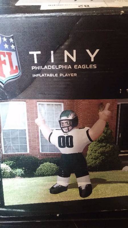 Philadelphia Eagles Tiny Inflatable, Quam Auctions