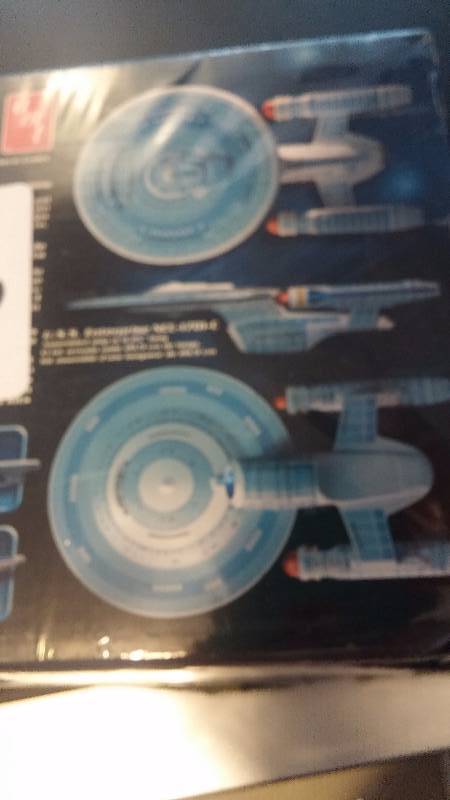lot 55 image: Star Trek USS Enterprise model