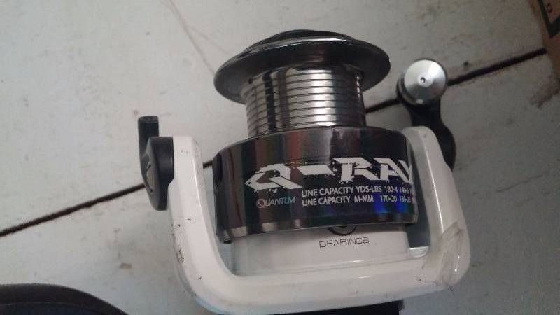 lot 73 image: Fishing pole and accessories