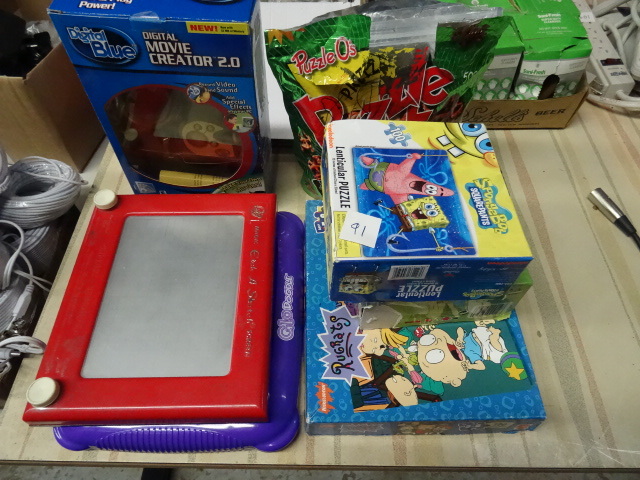 lot 91 image: Misc Kids Toys and Puzzles