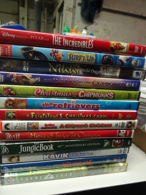 lot 93 image: Misc Kids DVDs