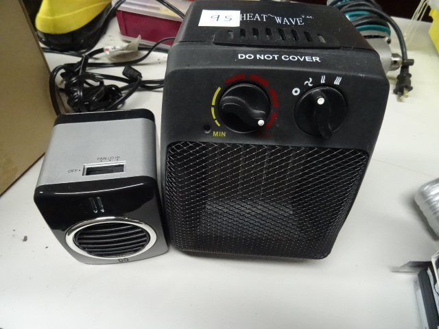 lot 95 image: 2 Electric Heaters