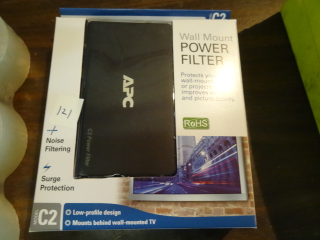 lot 121 image: Wall Mount Power Filter APC