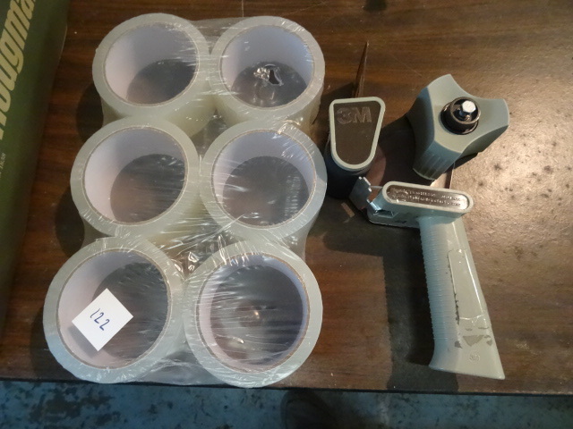 lot 122 image: 6 Rolls of Box Tape