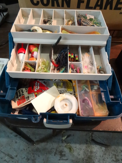 lot 125 image: Plano Tackle Box with Misc Tackle