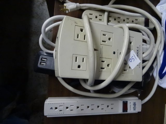 lot 150 image: 5 Outlet Strips