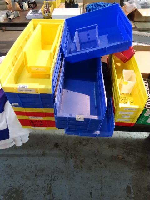 lot 163 image: Lot of Misc Hardware Bins