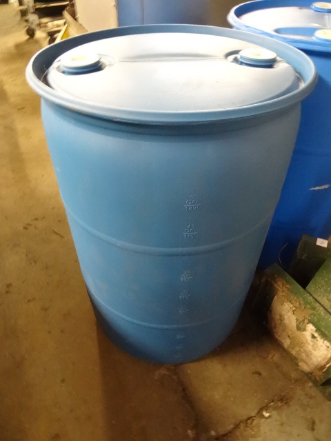 lot 179 image: 2-55 Gal. Plastic Drums.