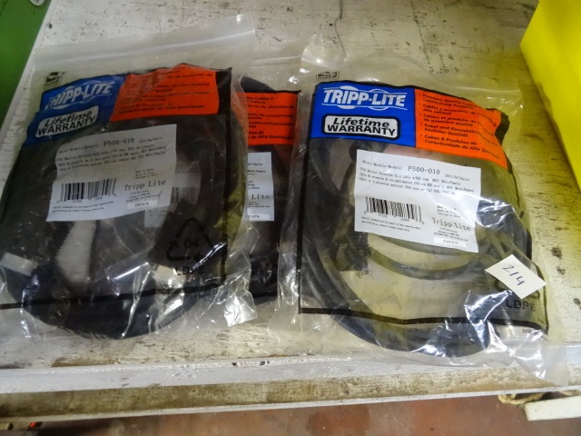 lot 214 image: Tripp Lite Model P500-010   Cable