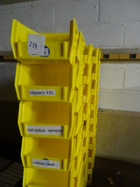 lot 234 image: Hardware bins.