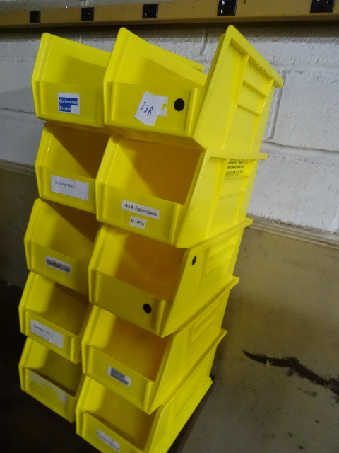 lot 238 image: Hardware bins.