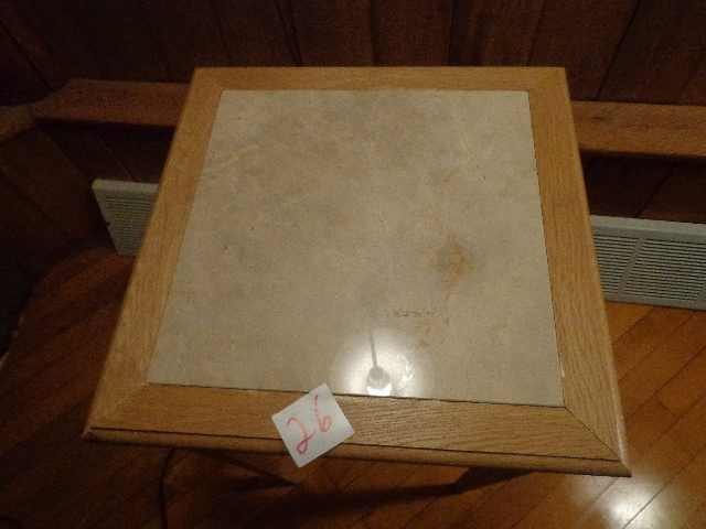 lot 26 image: End Table