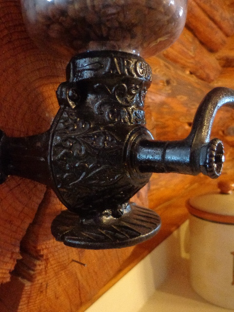 lot 32 image: Arcade Crystal Coffee Grinder