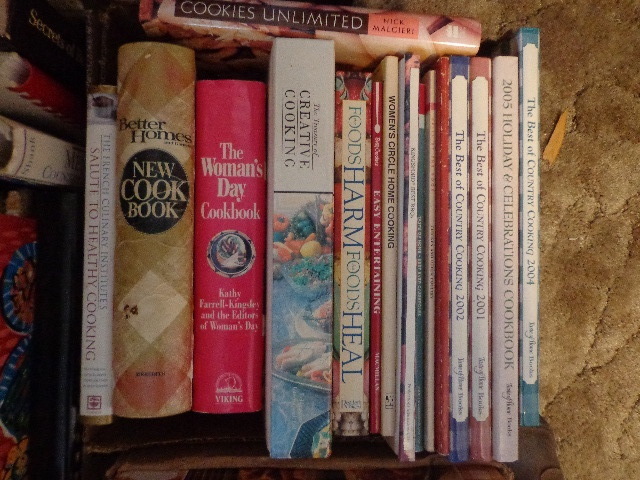 lot 63 image: 6 Full Boxes Of Cook Books