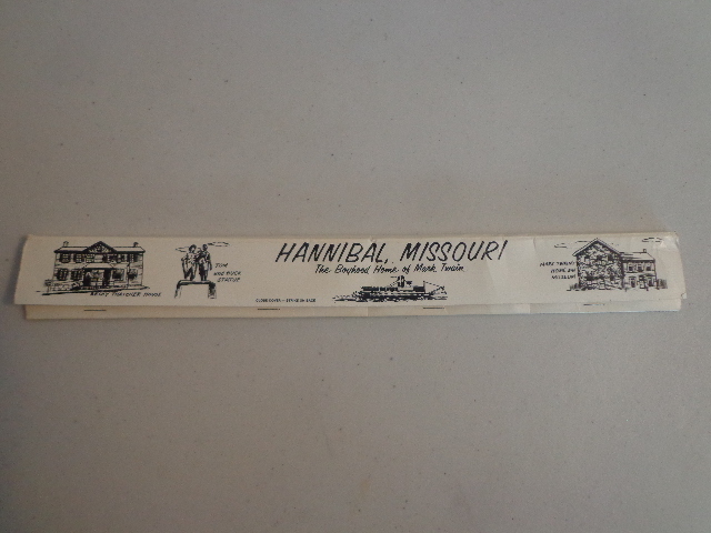 lot 81 image: Worlds Largest Book Of Mark Twain Matches