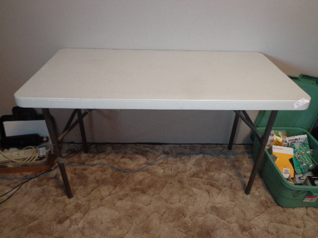 lot 87 image: Plastic Life Time Folding Table