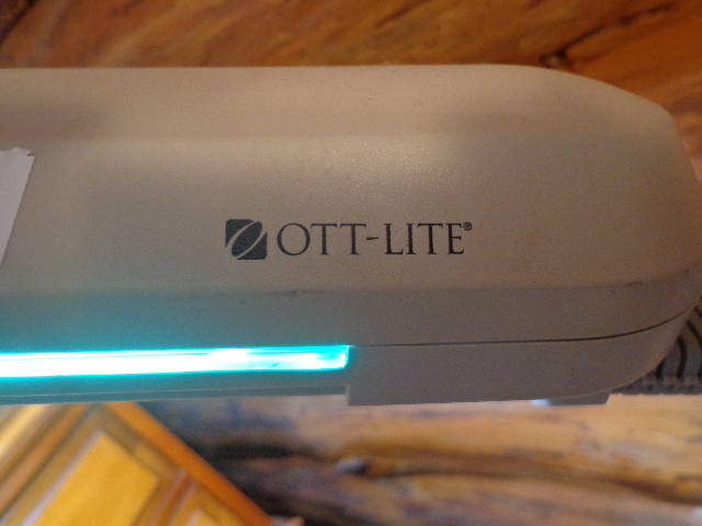 lot 101 image: Ott-Lite Portable Floor Lamp